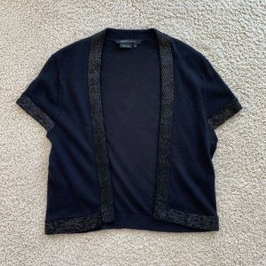 BCBG black shrug cardigan